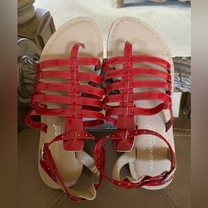 Italian Patent Leather Sandals